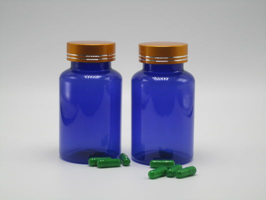 PET-Flasche für industrielle Medizin, angepasste Farbe 150 ml / 5 oz mit Emboss CRC Aluminiumkappe