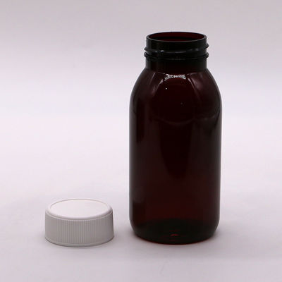 180 ml PET-Rundkörper, steriler Hustensaft, Mundflüssigkeitsflasche mit Babyschutzkappe