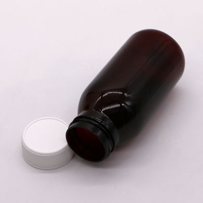 180 ml PET-Rundkörper, steriler Hustensaft, Mundflüssigkeitsflasche mit Babyschutzkappe