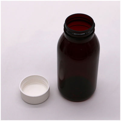 180 ml PET-Rundkörper, steriler Hustensaft, Mundflüssigkeitsflasche mit Babyschutzkappe