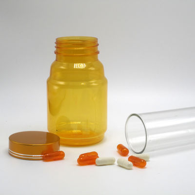 200 ml PET-Plastikgefäße Transparente angepasste Farbe für Lebensmittelbehälter