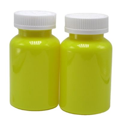 Verschiedene Farben 300 ml PET-Präparate leere medizinische Plastikflasche für Tabletten-Kapsel-Ergänzung