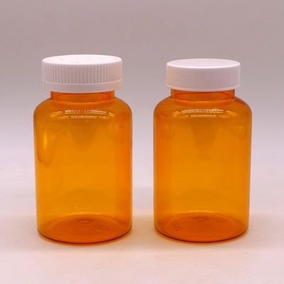 Verschiedene Farben 300 ml PET-Präparate leere medizinische Plastikflasche für Tabletten-Kapsel-Ergänzung
