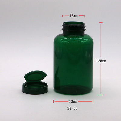 SCREW CAP 350ML PET-Medizinische Plastik-Flasche für die Wiederauffüllung von Medikamenten