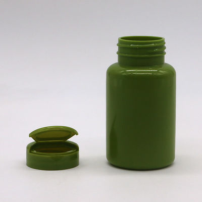 Plastik-HDPE-Flasche 150ml 5oz Breitmaul-Leere Kapselbehälter mit Flip-Cap