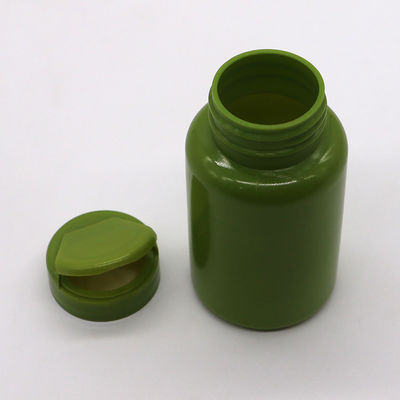 Plastik-HDPE-Flasche 150ml 5oz Breitmaul-Leere Kapselbehälter mit Flip-Cap
