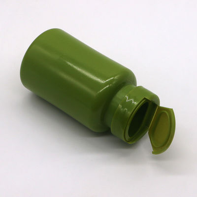 Plastik-HDPE-Flasche 150ml 5oz Breitmaul-Leere Kapselbehälter mit Flip-Cap