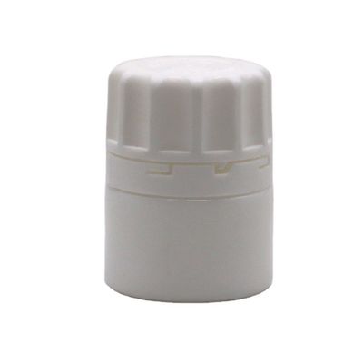 20 ml weißes HDPE Nachfüllbare feste Medizin Kapsel Pille Tabletten Plastikflasche Glas für andere Medikamente