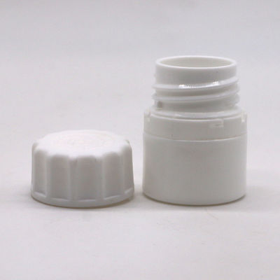 20 ml weißes HDPE Nachfüllbare feste Medizin Kapsel Pille Tabletten Plastikflasche Glas für andere Medikamente