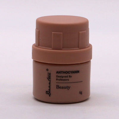25 ml weiße HDPE leere, wieder auffüllbare, feste Medizinkapselnflasche für chemisches Pulver
