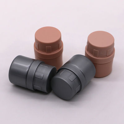 25 ml weiße HDPE leere, wieder auffüllbare, feste Medizinkapselnflasche für chemisches Pulver