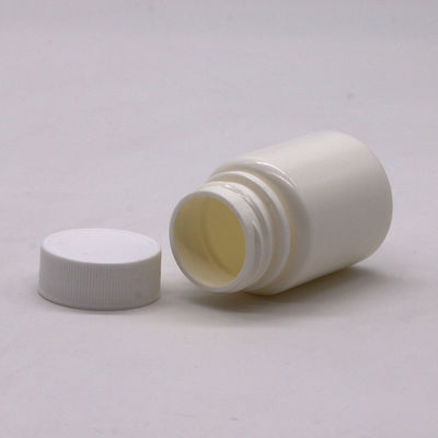 Pille Kapsel Tablette 40CC Flasche mit Schraubverschluss HDPE Material Custom Label Druck