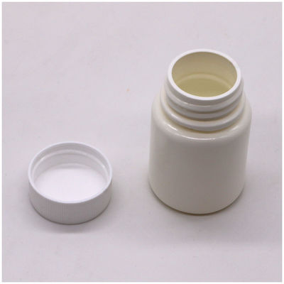 Pille Kapsel Tablette 40CC Flasche mit Schraubverschluss HDPE Material Custom Label Druck