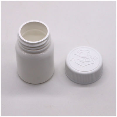 HDPE-Flasche mit Schraubkappe und individuellem Etikettendruck