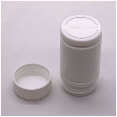 HDPE-Flasche in Bambusform mit Schraubkappe und Kragen aus Material aus HDPE