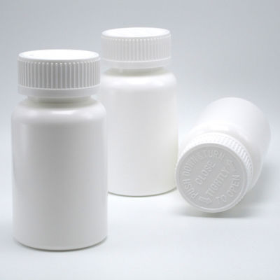 Kindersichere Deckel Runde PE Plastikflasche zur Aufbewahrung von 150 ml Kapseln