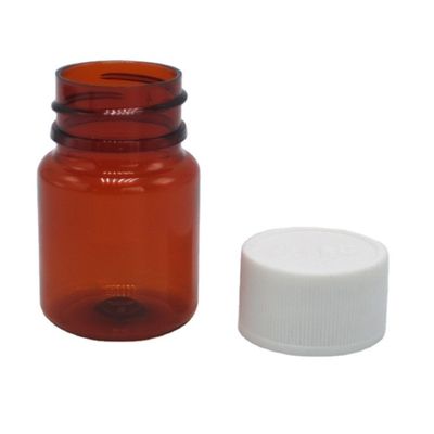 Medizin 25 ml PET-Plastikflasche mit Kindersicherheitsdeckel und individuellen Farboptionen