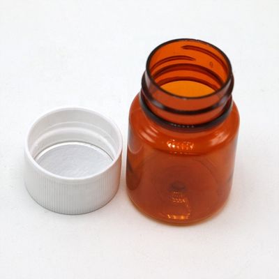 Medizin 25 ml PET-Plastikflasche mit Kindersicherheitsdeckel und individuellen Farboptionen