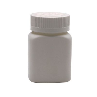 85 ml HDPE-Flaschenflasche in quadratischer Form aus Kunststoff für Medikamente