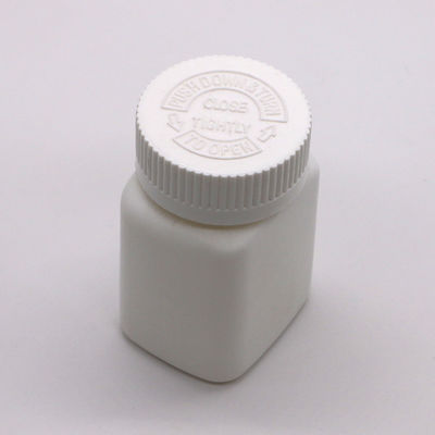 85 ml HDPE-Flaschenflasche in quadratischer Form aus Kunststoff für Medikamente