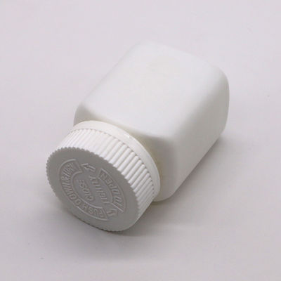 85 ml HDPE-Flaschenflasche in quadratischer Form aus Kunststoff für Medikamente