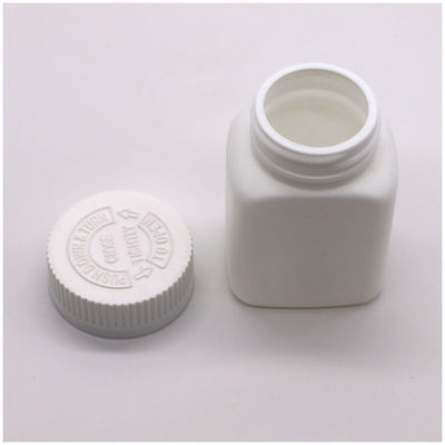 85 ml HDPE-Flaschenflasche in quadratischer Form aus Kunststoff für Medikamente