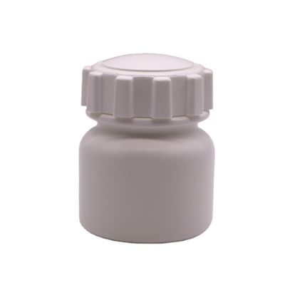 Schraubkappe 100 ml runde Form PE Plastikflasche für Medizin Feststoff Tabletten Lagerung