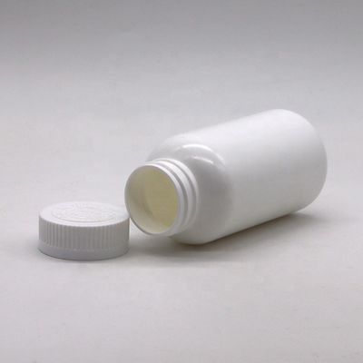 200 ml runde HDPE-Plastikflasche mit Flip-Over-Deckel und PE-Material