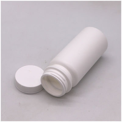 Halsbandmaterial HDPE 120ml weiße Plastikflasche für Pillen Vitaminkapsel 120CC leer