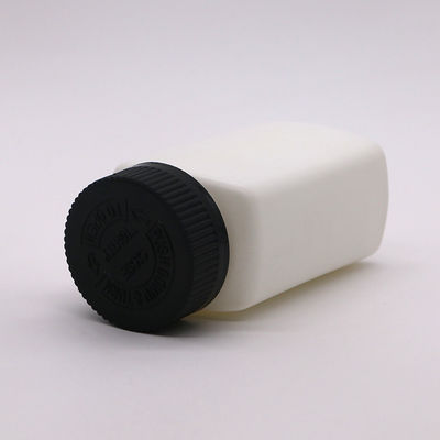 Schraubkappe 120 ml HDPE Quadratform angepasste Farbe leere Medizin Pille Flasche Behälter