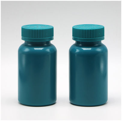 Anpassbare Farben 150 ml HDPE Plastikkapsel Pille Flasche mit Wärmesiegel und Kappen