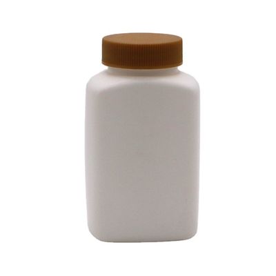 160 ml HDPE-Flasche in quadratischer Form für leere Medizinpillen