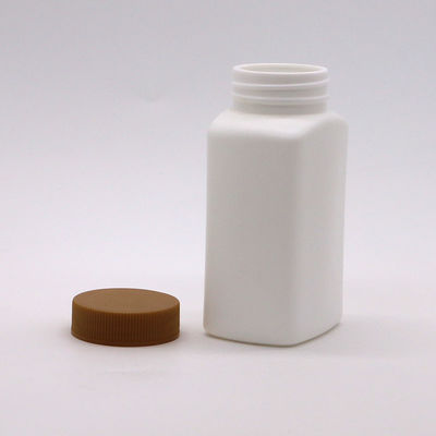 160 ml HDPE-Flasche in quadratischer Form für leere Medizinpillen