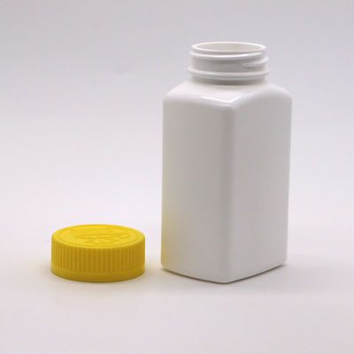 6OZ 180ml HDPE Quadratform Pille Tabletten Medizin Flasche für Medizin Ernährung
