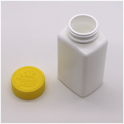 6OZ 180ml HDPE Quadratform Pille Tabletten Medizin Flasche für Medizin Ernährung
