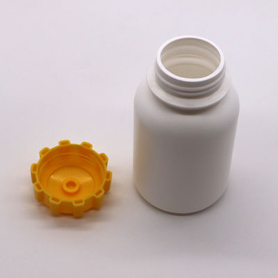 300cc HDPE Runde Plastikkapselflasche mit Schraubverschluss für Medizin-Ergänzungs-Tablette