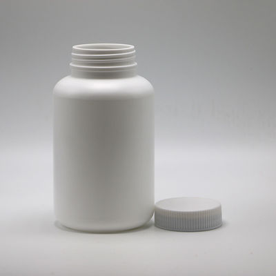 HDPE 500 ml Plastik-Ergänzungsmittelhalter Flasche Kinderdichte Kappe Medizinbehälter