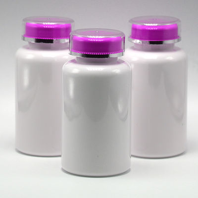 Individuell angepasste 200 ml PET-Plastikflasche mit Schraubkappe für Pillenpulver-Kapseltablette