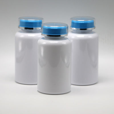 Individuell angepasste 200 ml PET-Plastikflasche mit Schraubkappe für Pillenpulver-Kapseltablette