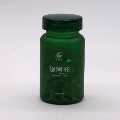 100 ml/3,4 oz Rundform maßgeschneiderte Plastik-PET-Kapsel-Pillenflasche zur Aufbewahrung von Medikamenten